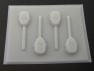 479sp Metal Man Face Chocolate or Hard Candy Lollipop Mold